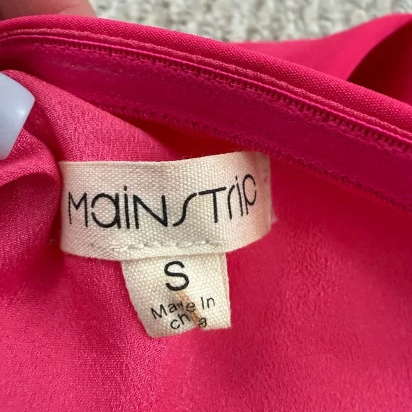 Vici Pink Bow One Shoulder Dress - Picture 4 of 5